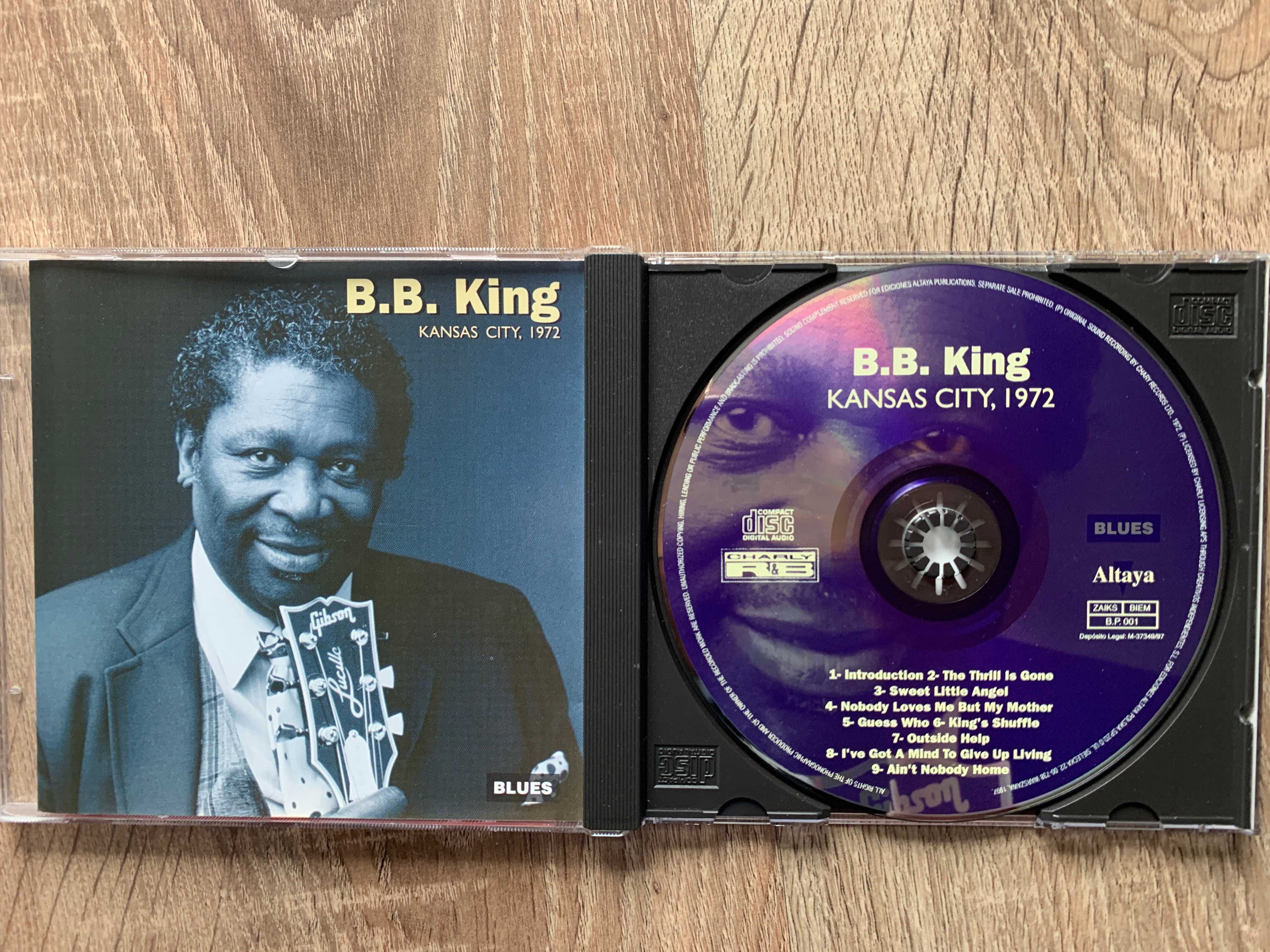 B.B. King Kansas City 1972 CD płyta koncertowa live