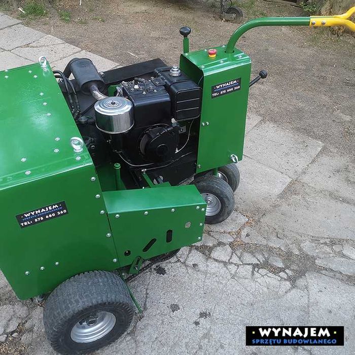 Aeratory tłokowe rurkowe wynajem areator piaskowanie kultywator