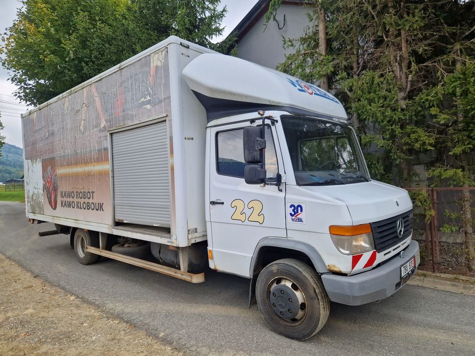 Mercedes vario 815 rex 614 winda kontener 814 mobilny warsztat servis