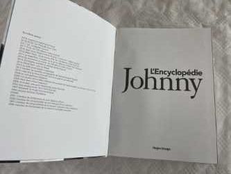 Livro L'encyclopédie Johnny