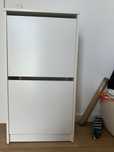 Szafka na buty IKEA bissa biała przegrody