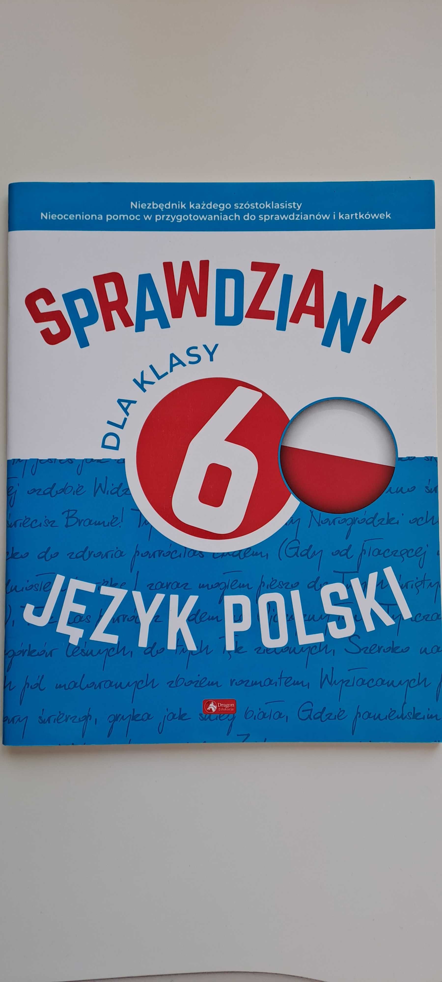 Nowa książka ze sprawdzianami z polskiego kl. 6