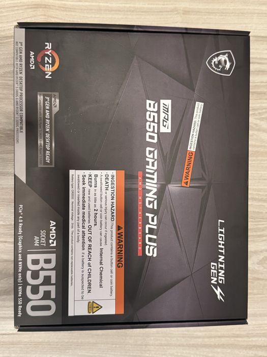 Płyta główna MSI MPG B550 Gaming Plus AM4 – jak nowa, z gwarancją