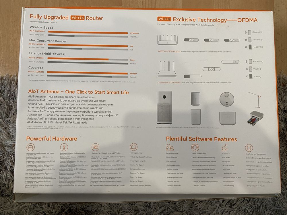 Xiaomi Mi AX3600 Router Wi-Fi 6