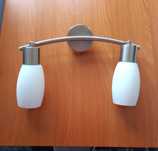 Lampa ścienna lub sufitowa na dwa źródła światła, kinkiet - 2 szt.