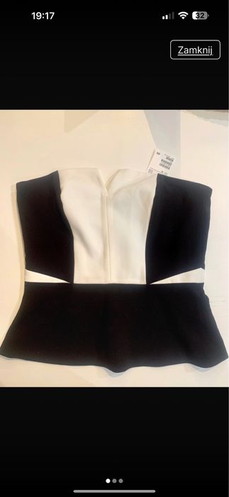 Gorset na zamek H&M r. 38 M