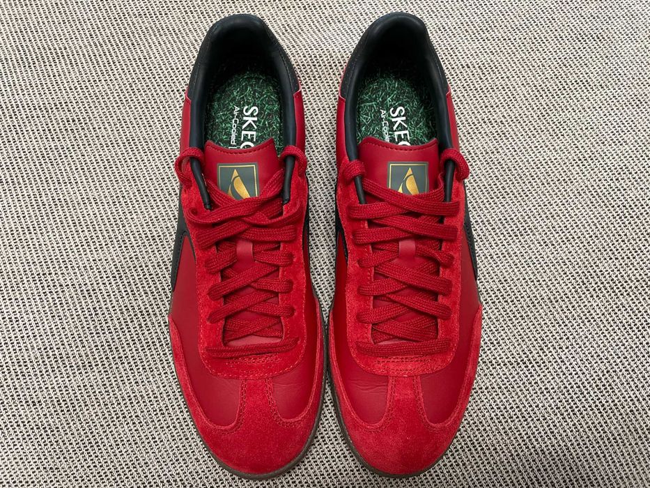 Skechers Hotshot vermelhos, tamanho 41