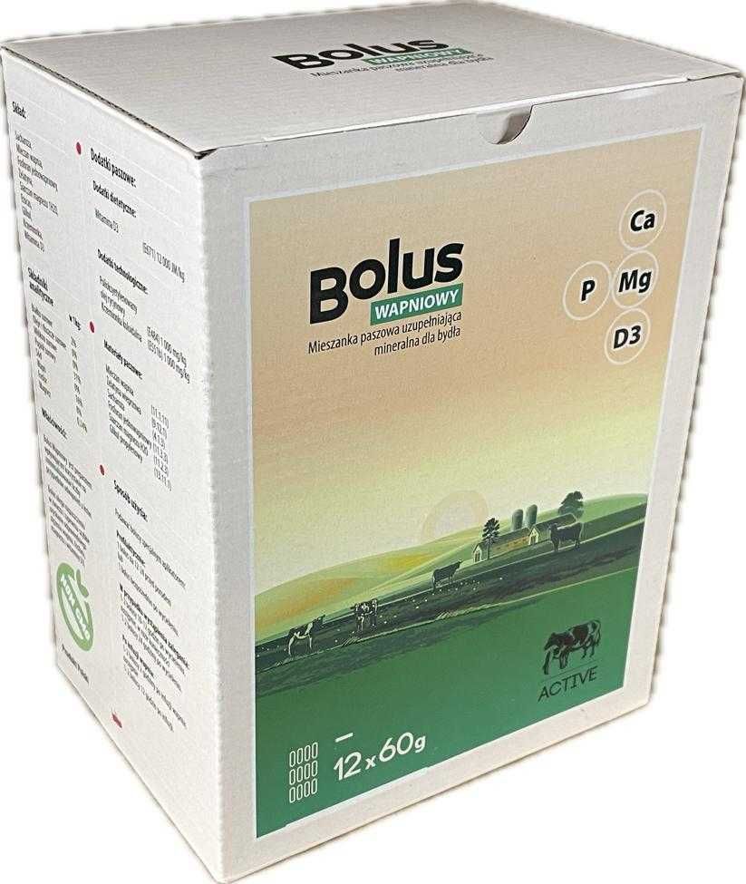 Bolus Wapniowy z fosforem, magnezem i D3 - 12 sztuk