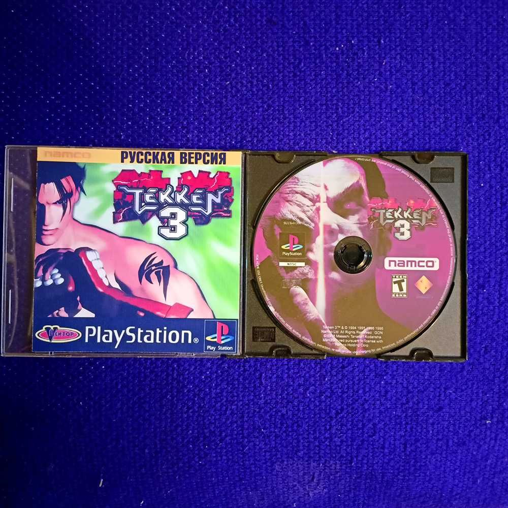 Диск Tekken-3 для Playstation 1
