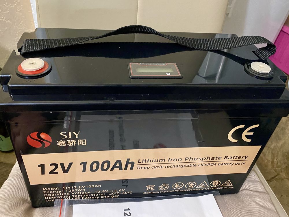 Акумулятор SJY LiFePO4 12V 100Ah