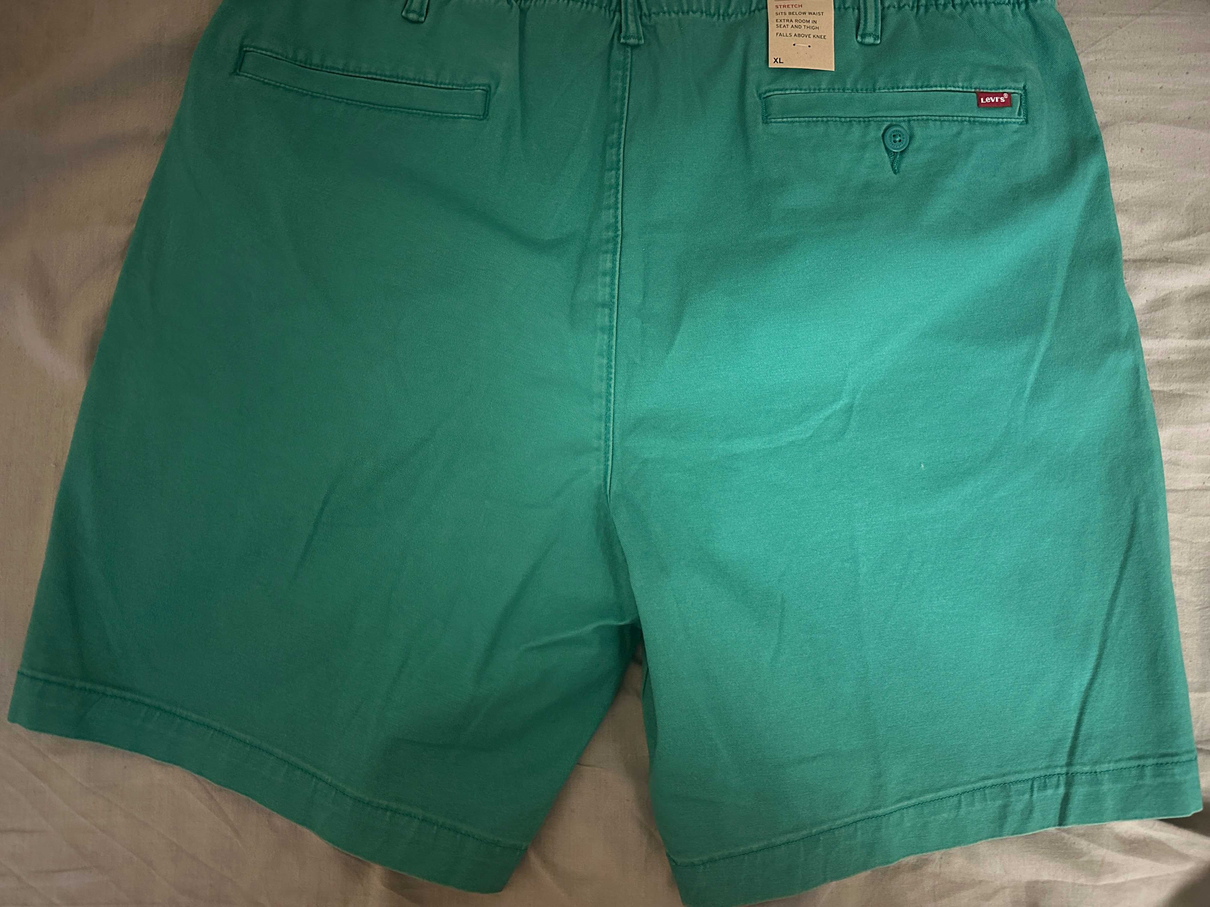 Мужские шорты Levi's Chino EZ Stretch Green