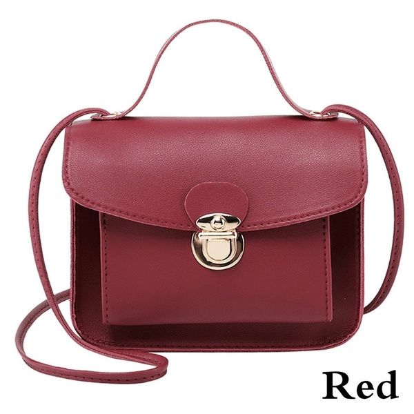 Bolsa de ombro crossbody pequena bolsa quadrada