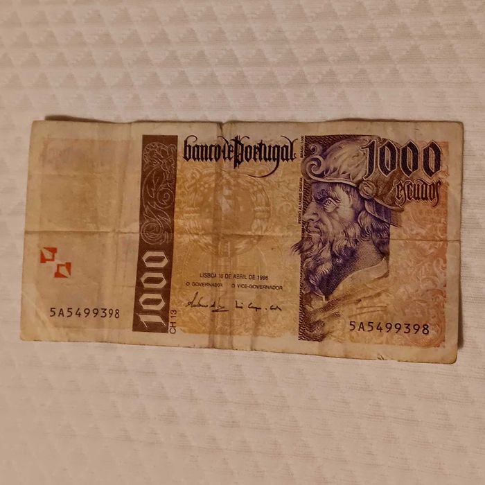 Nota de 1000 escudos (2)