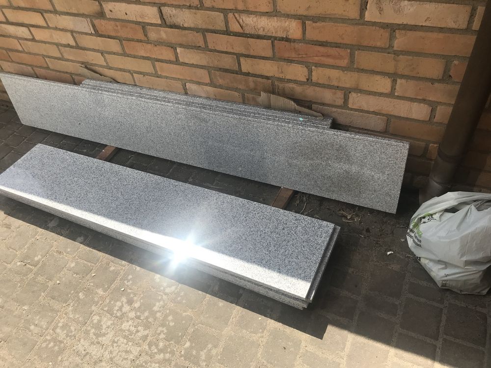 Nowe parapety granitowe różne wymiary
