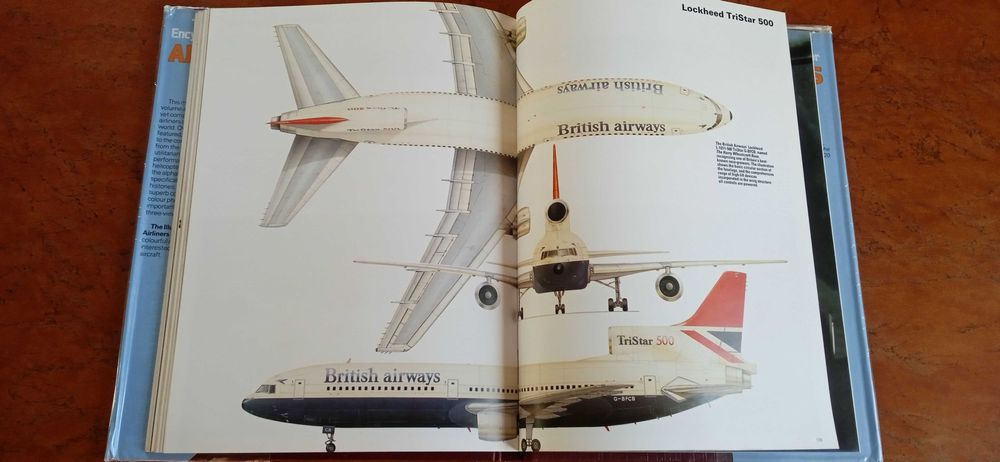Lotnictwo Album Encyklopedia AIRLINERS OF THE WORLD. Super Prezent!!!