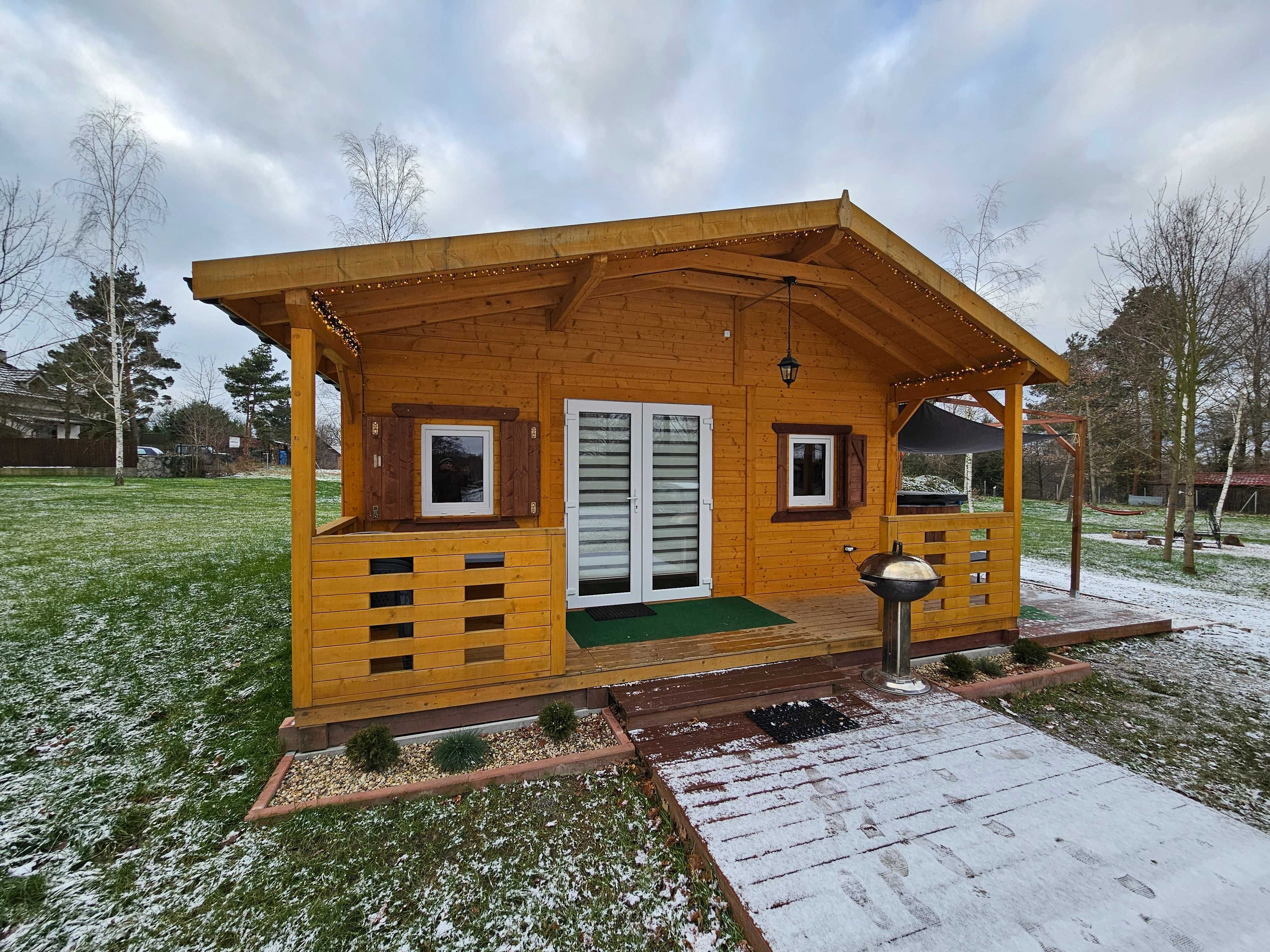Sauna, balia, Domek całoroczny Rokitki - "Ania"  -  6 osobowy