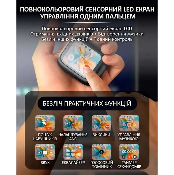 Бездротові блютус навушники LX-10 TWS Earbuds з LED дисплеєм