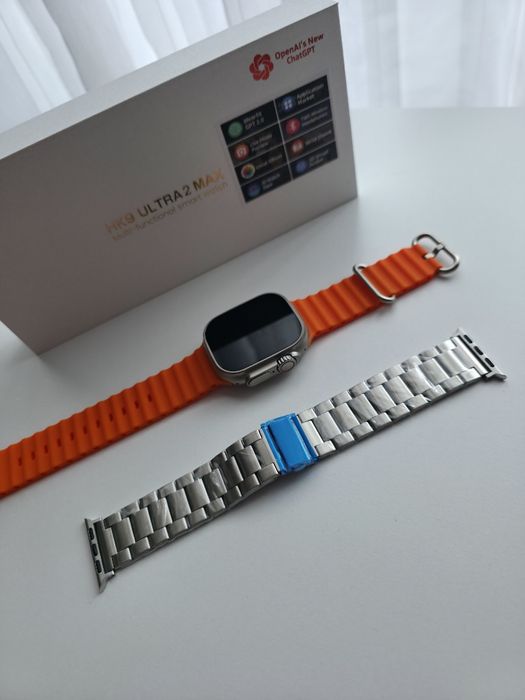 Smartwatch hk10 ultra 3, 6gen, komplet bez branolety