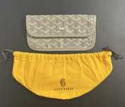 Płócienny portfel do torby tote Goyard Saint-Louis
