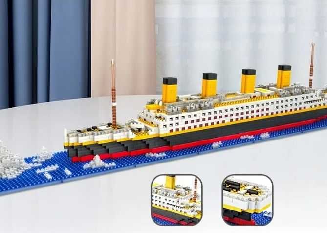 Конструктор Титанік в Коробці 1878д./620д. Титаник Корабль Lego Лего