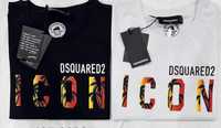 Nowe damskie koszulki dsquared icon s-xl