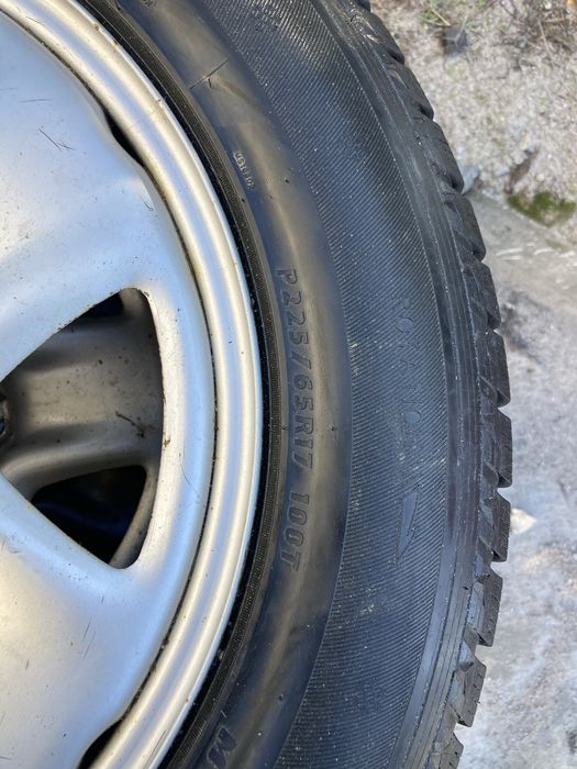 Kola do Mazdy z oponami zimowymi R17 225/65