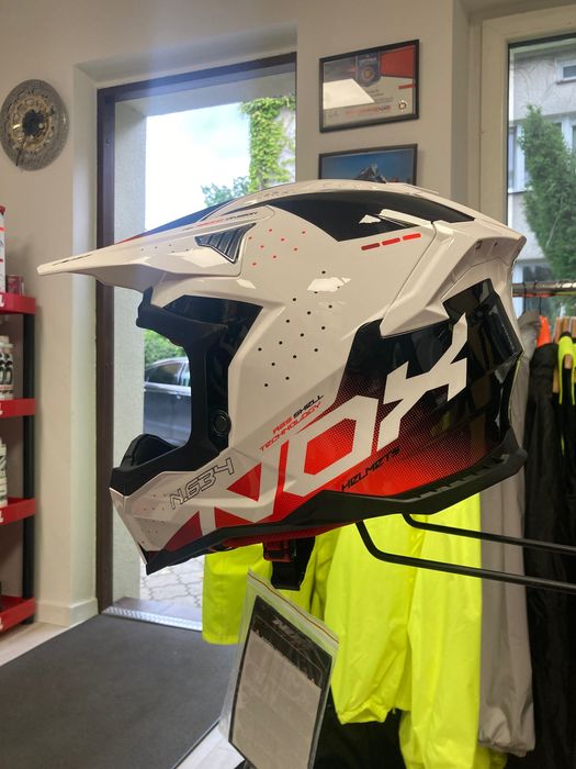 Kask Cross Enduro Quad Hulajnoga NOX Homologacja Jakość Sklep