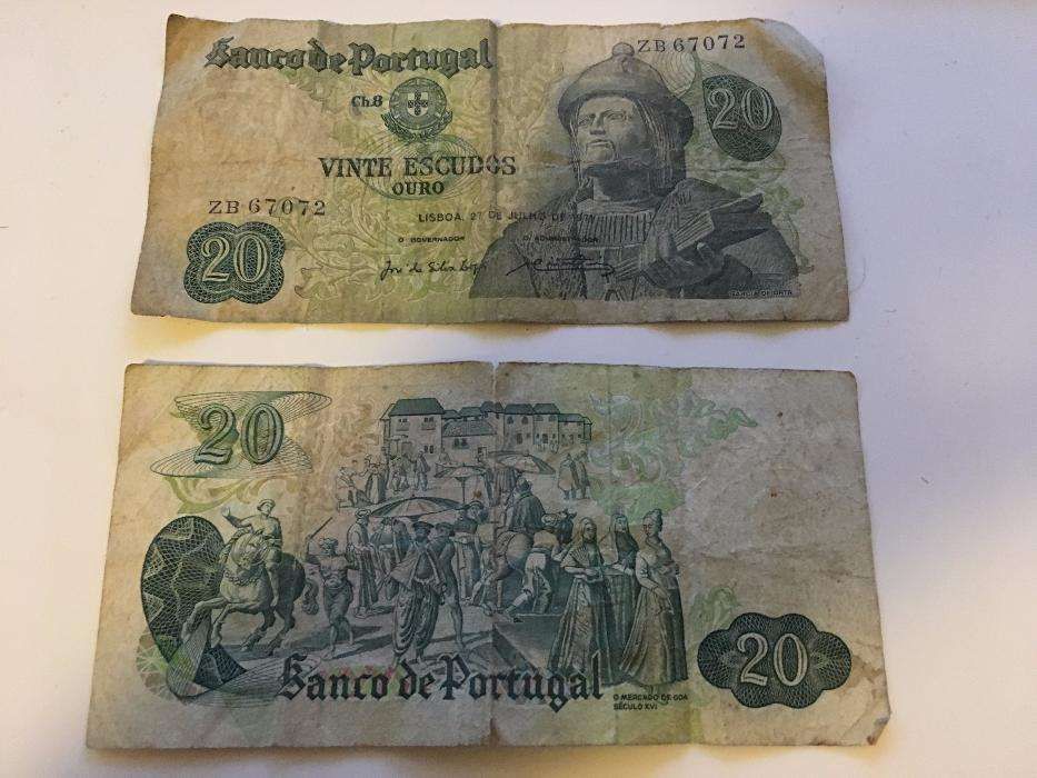 Nota de 20 escudos de 1971