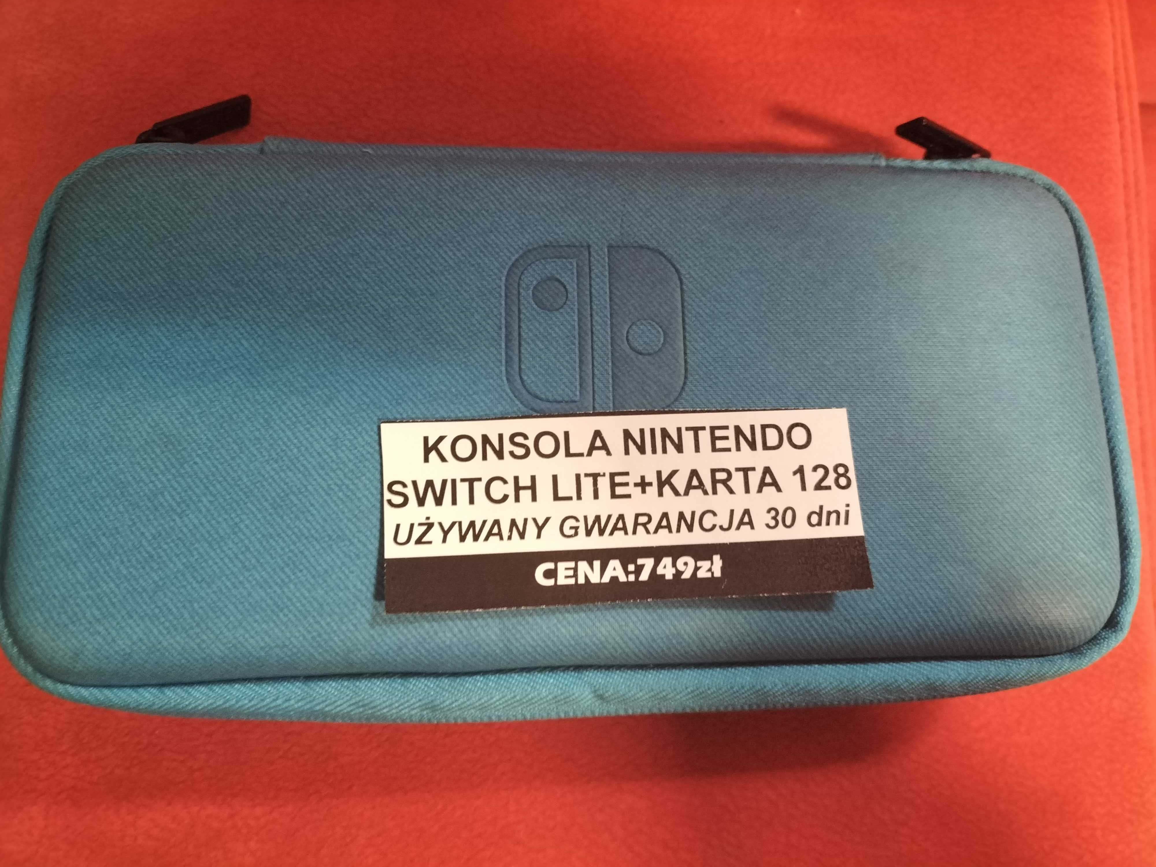 Konsola Nintendo Switch Lite Turkusowa Sklep/Wysyłka/Wymiana