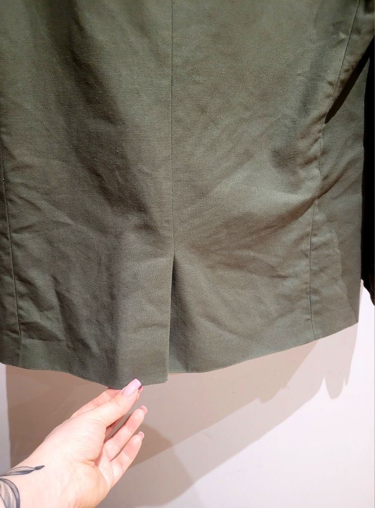 Elegancka marynarka męska ASOS khaki rozmiar M
