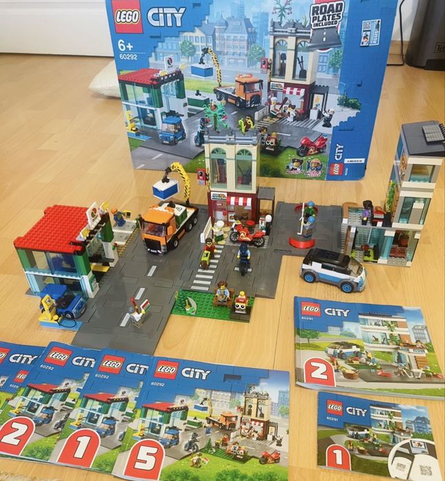 Lego City 60291 и 60292 Центр города оригинал