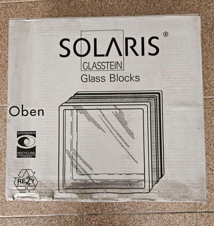 Tijolos de vidro Solaris