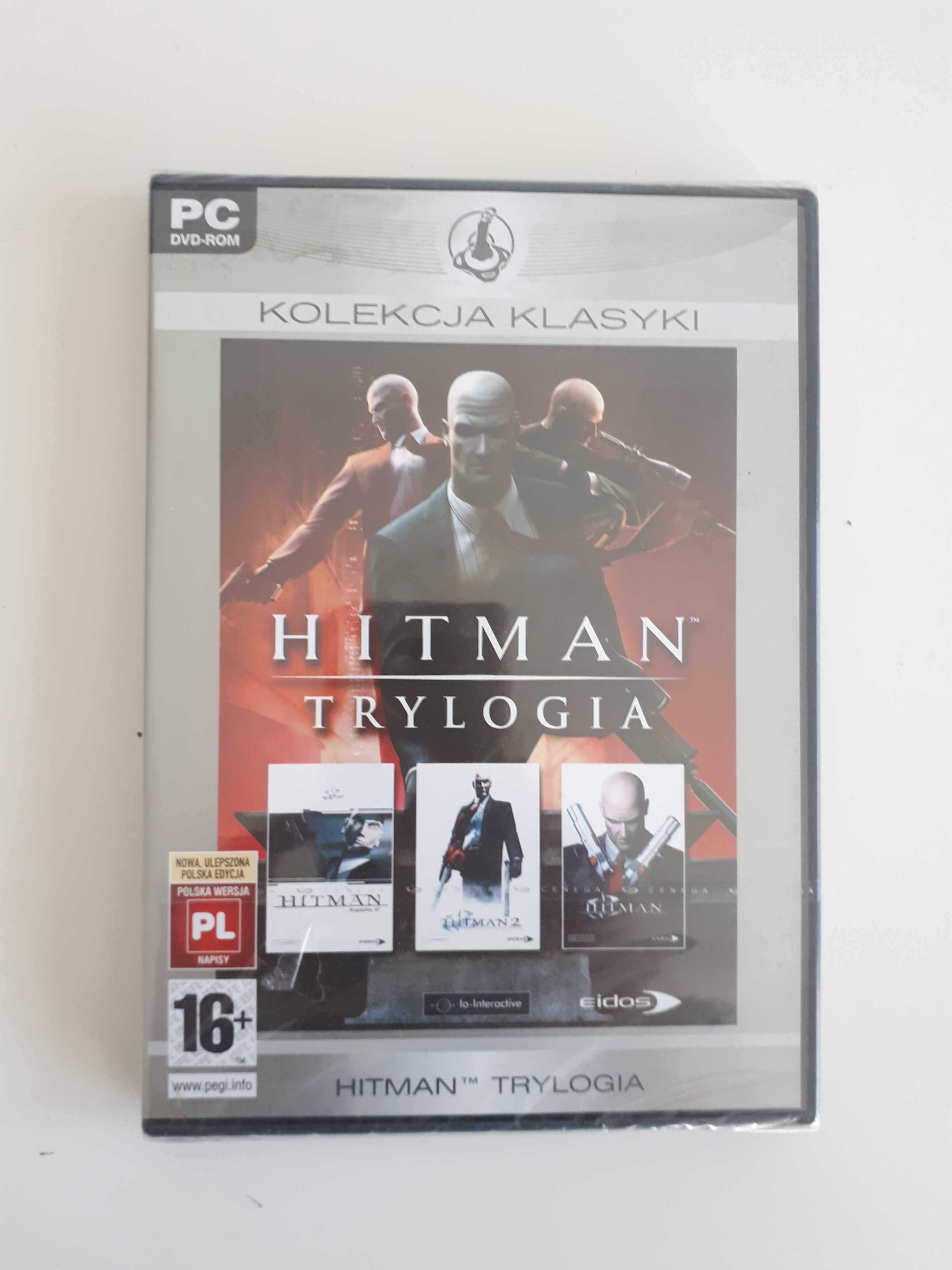 Hitman Trylogia PL PC Nowa FOLIA