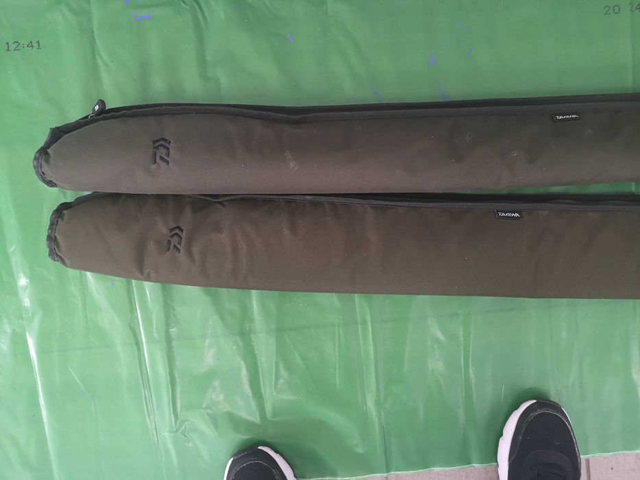2x Wędki karpiowe YAD Yorkshire 3.25lbs 13ft pokrowce daiwa