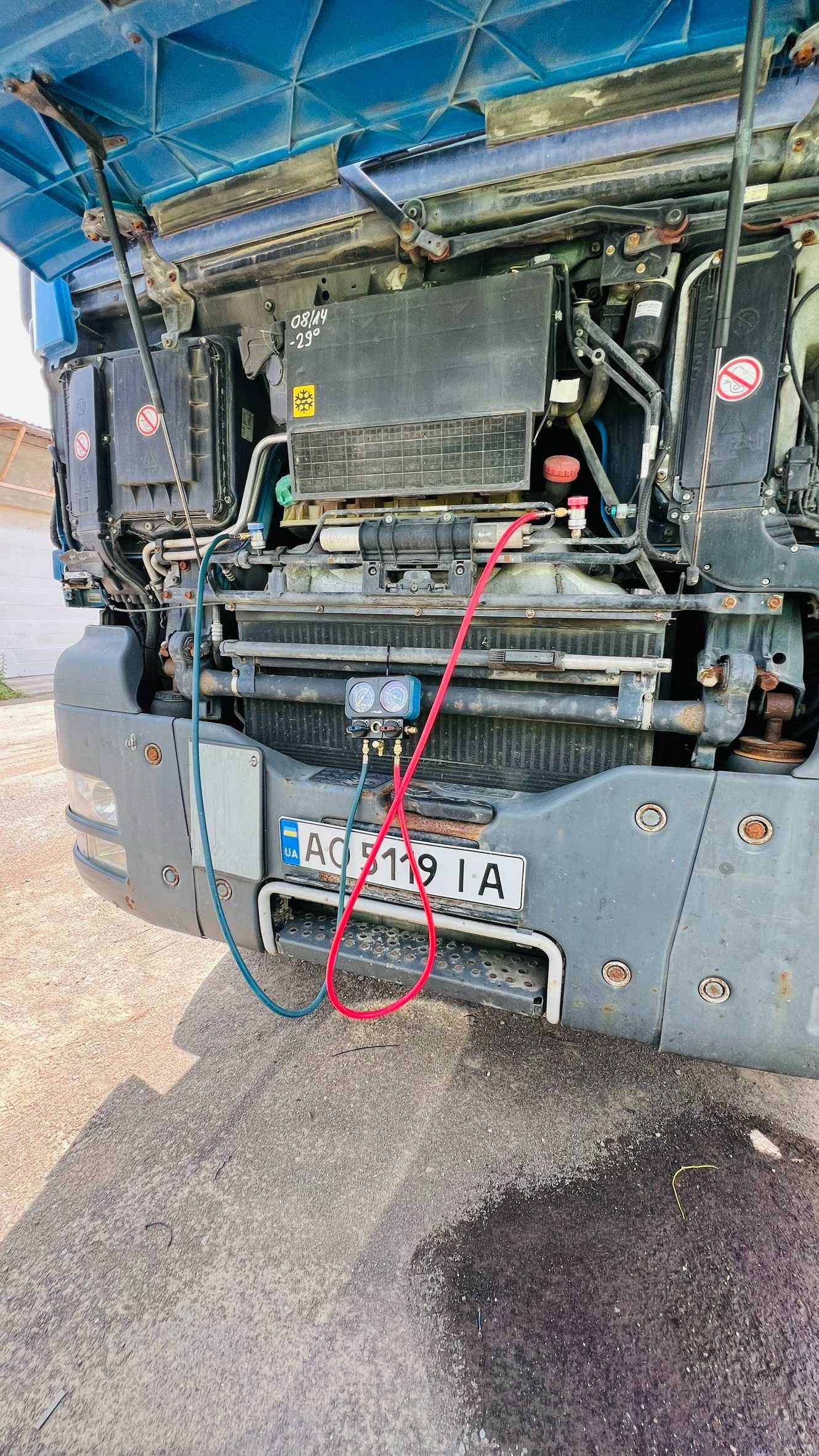 "TIR" Заправка кондиціонерів для вантажних автомобілів та спец техніки