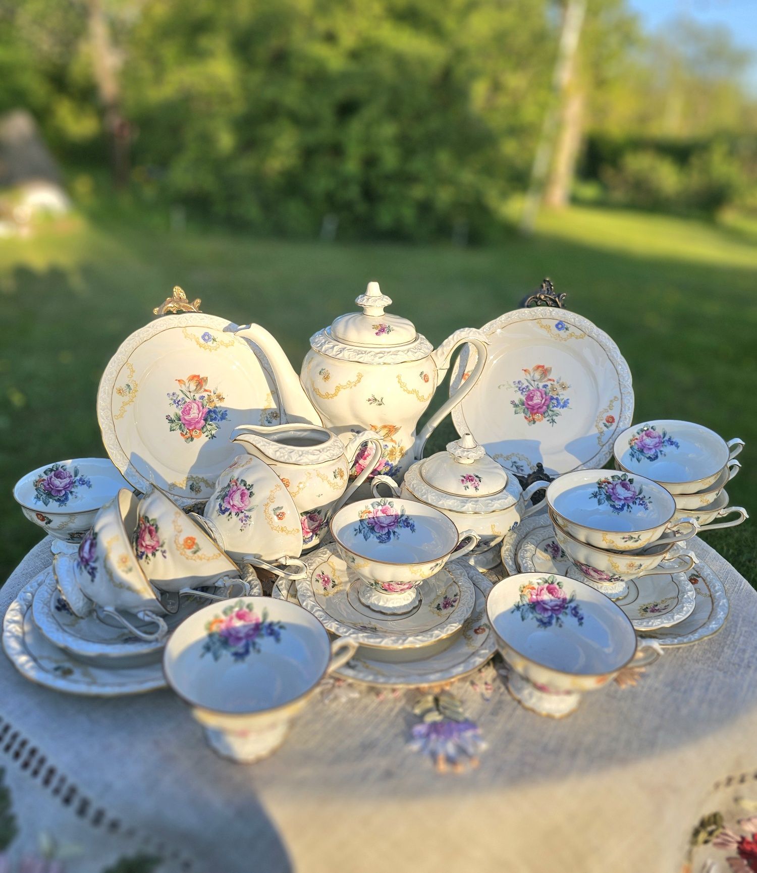 Сервіз Jlmenau Graf Hennenberg на 12 персон