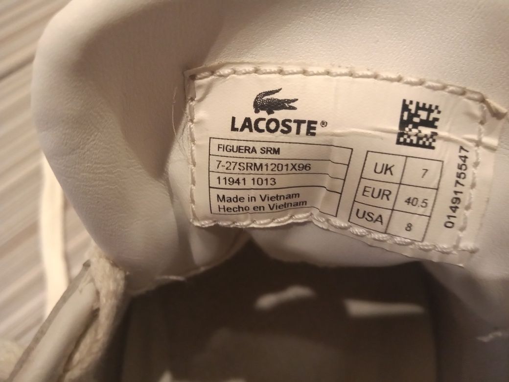 Lacoste roz. 40,5