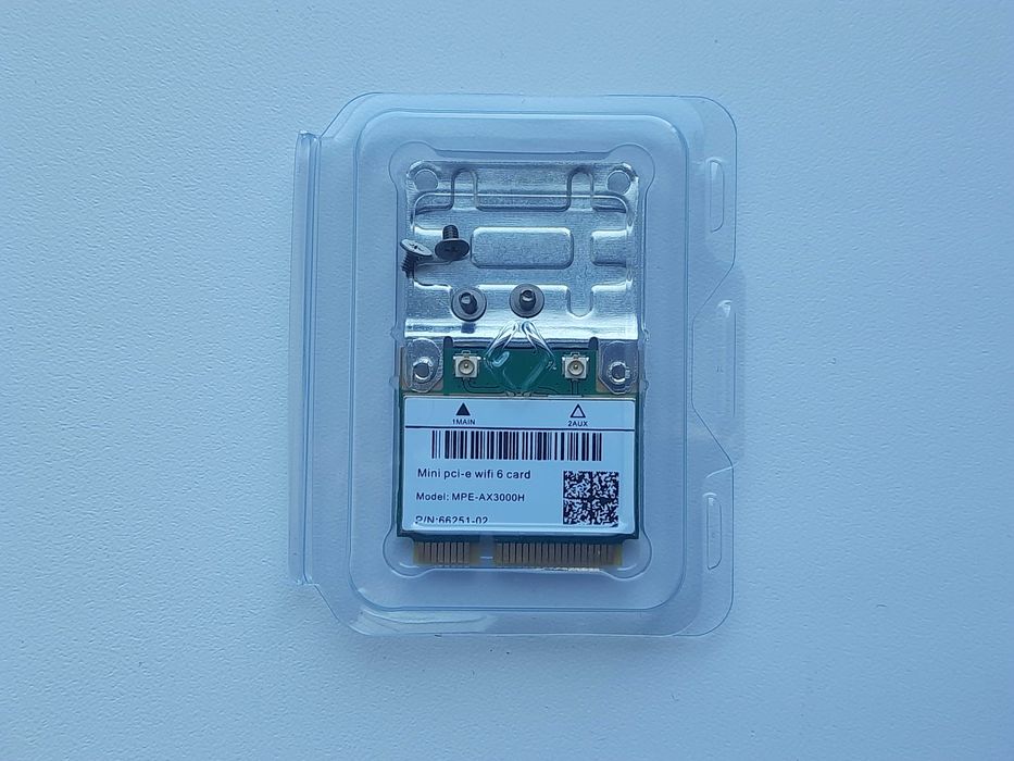 Новий модуль Wi-Fi 6 Intel MPE-AX3000H + Bluetooth 5.2