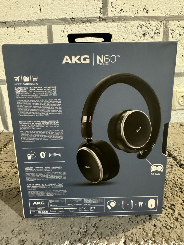 Навушники AKG N60NC Black