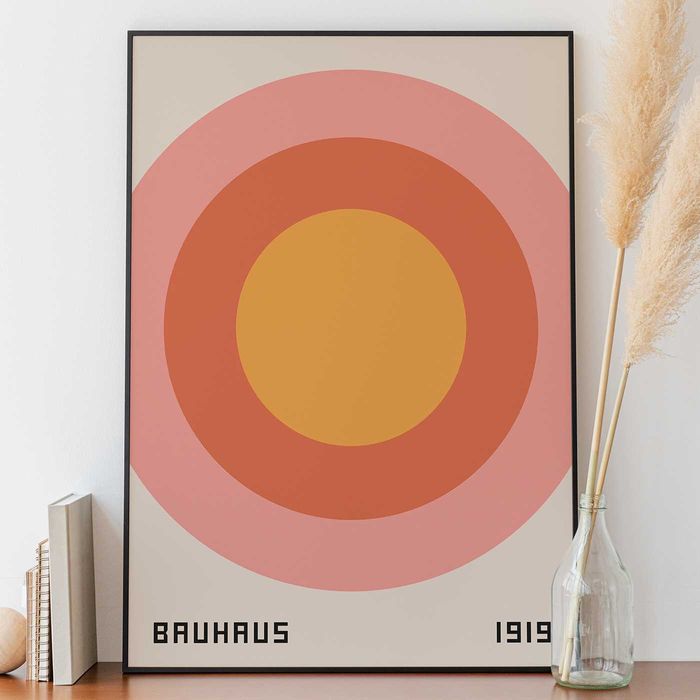 Plakat A3 Bauhaus Ausstellung, Harmonia, Styl - trzeci plakat Gratis