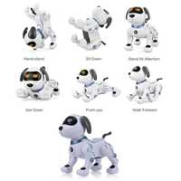 Cão Robot Inteligente com Comando - Efeitos Som e Luz