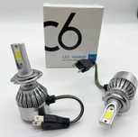 LED's Faróis Automóvel e Mota H4 Luz Branca 6000k, Novos!