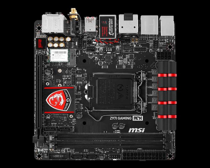 [Avariado] Motherboard Mini-ITX MSI Z97I GAMING ACK
