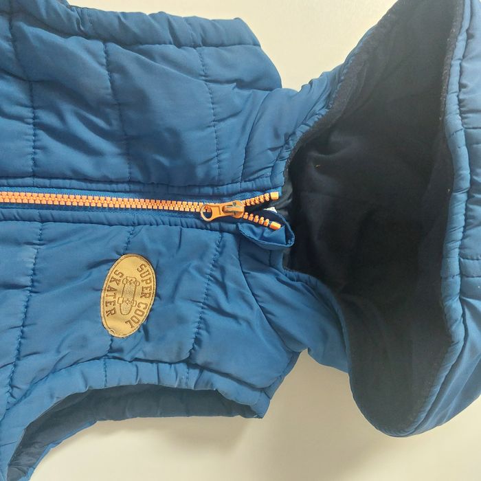 Ocieplany bezrękawnik kamizelka z kapturem Pepco 110