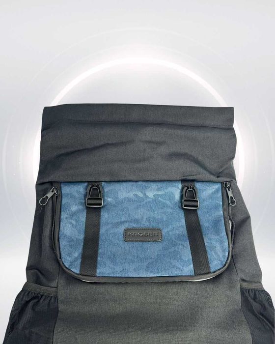Plecak na laptopa Kroser 15,6 " z usb czarno-granatowy