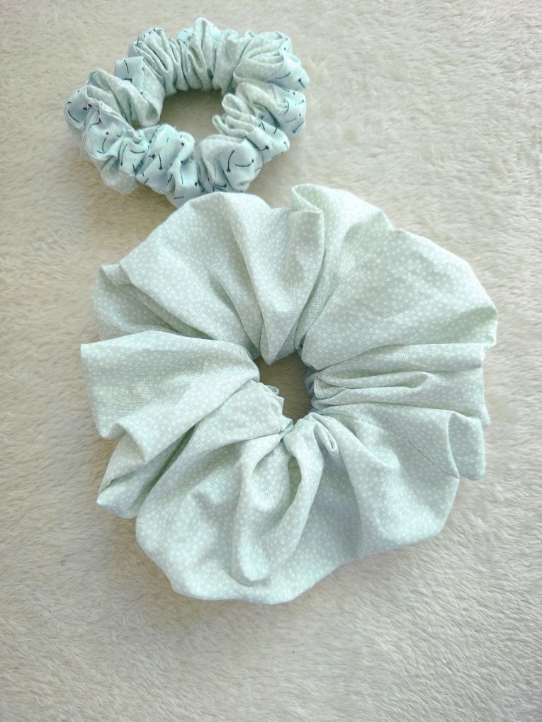 Gumka scrunchie do włosów handmade