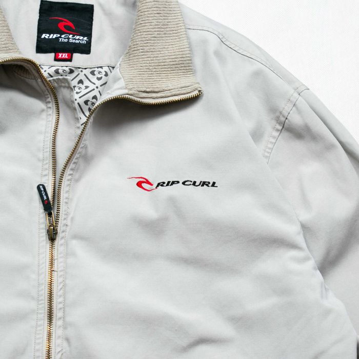 Vintage Rip Curl kurtka bomberka z wysoką stójką XXL