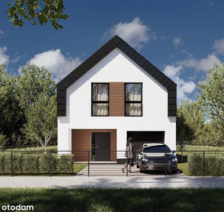 Osiedle nowoczesnych energooszczędnych domów jednorodzinnych