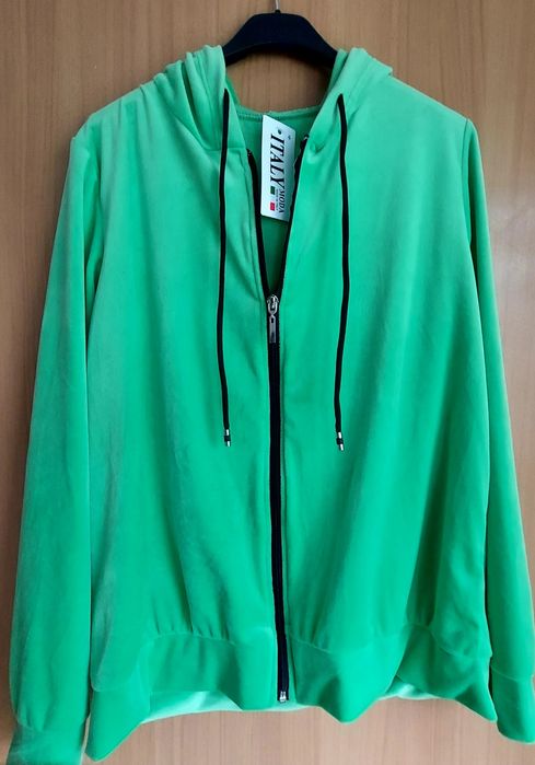 Dres damski welurowy włoski nowy M- Xl