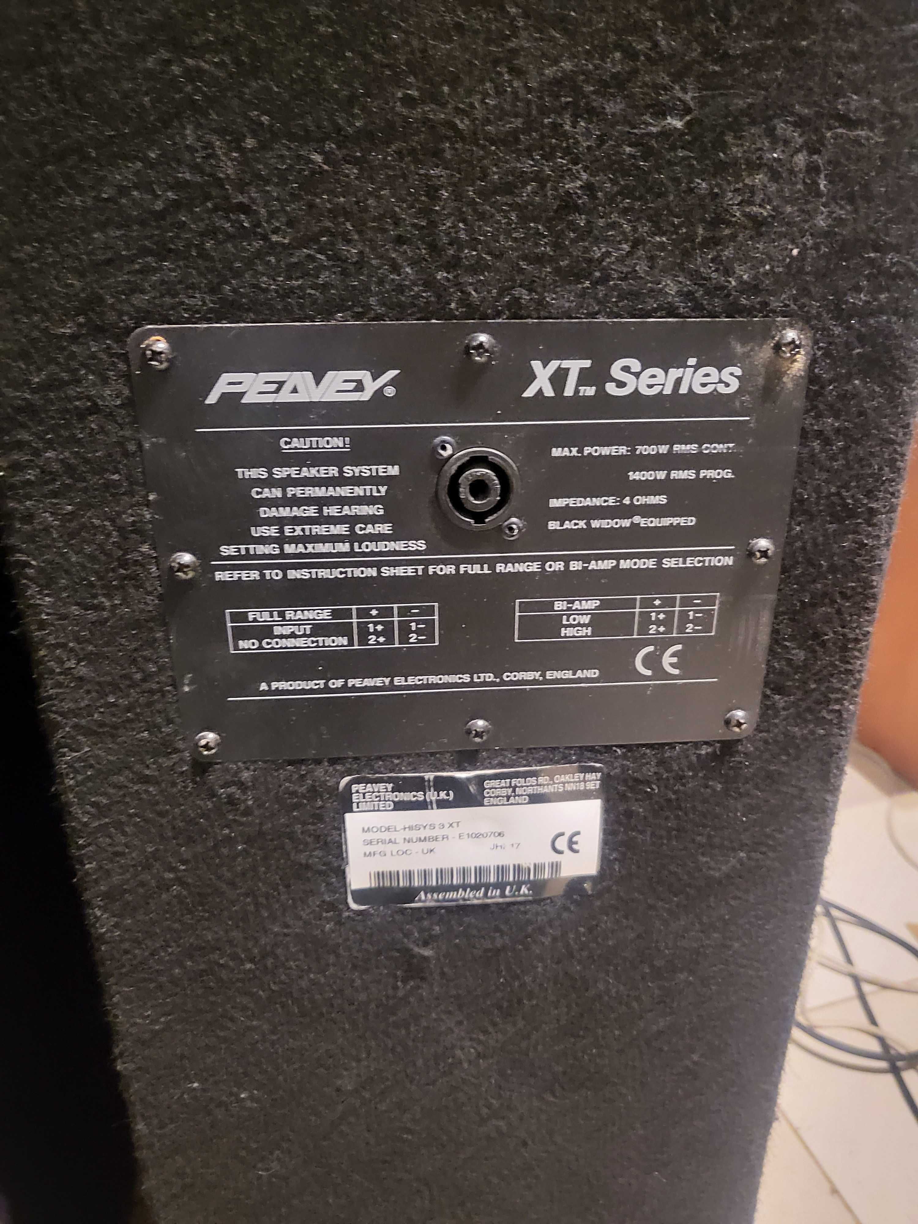 Nagłośnienie estradowe Yamaha EMX2000 kolumny pevaey XTseries Hisys